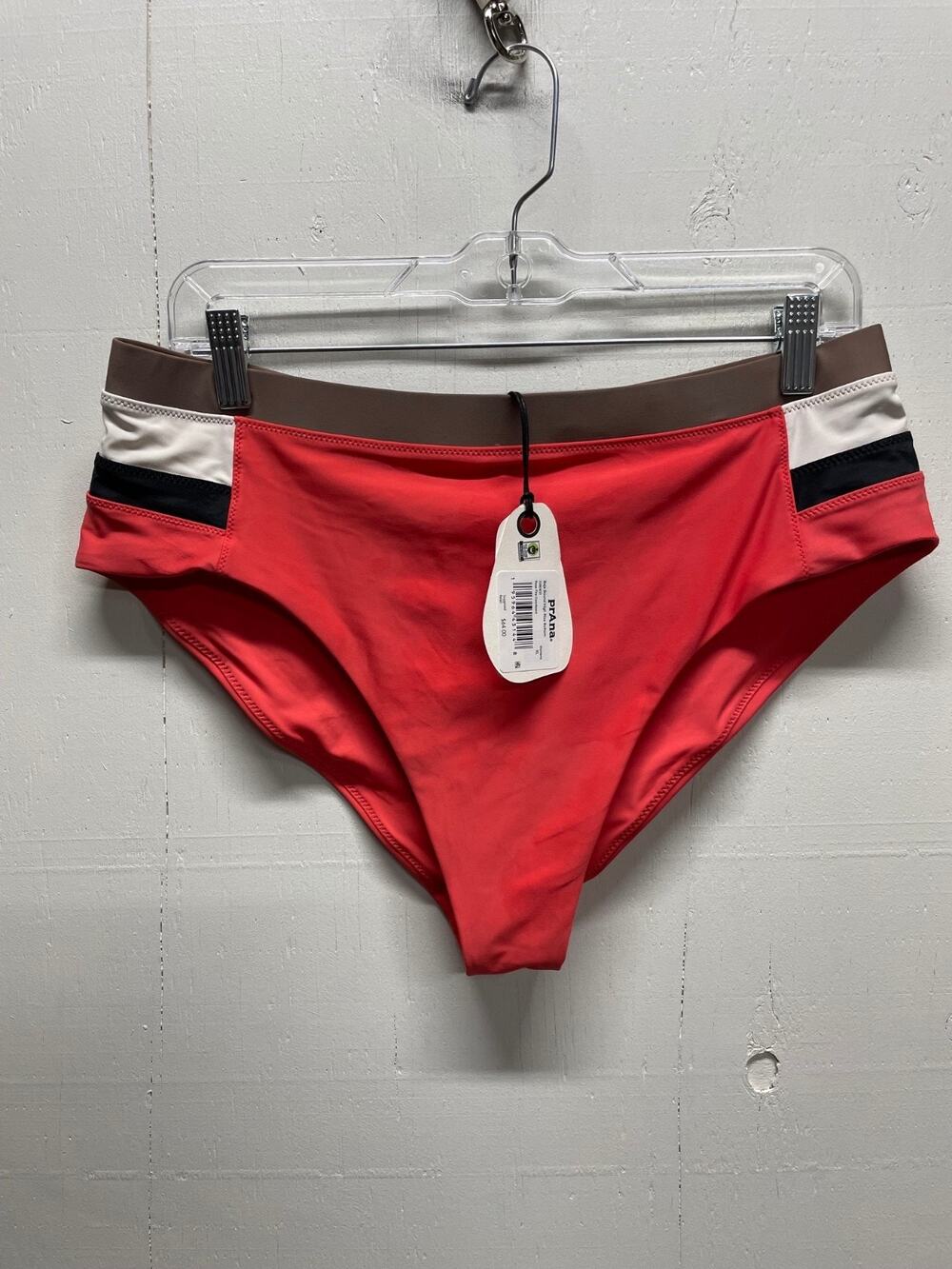 Prana Women's Baja Bound High Rise Bottom Swimsuit Bottoms Size XL NWT